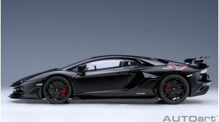 Lamborghini Aventador SVJ (MATT BLACK) (composite model/ full openings) AUTOart 1:18