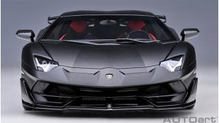 Lamborghini Aventador SVJ (MATT BLACK) (composite model/ full openings) AUTOart 1:18