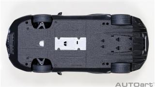 Lamborghini Aventador SVJ (MATT BLACK) (composite model/ full openings) AUTOart 1:18
