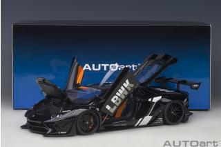 LIBERTY WALK LB WORKS LAMBORGHINI AVENTADOR LIMITED EDITION (LBWK LIVERY) AUTOart 1:18