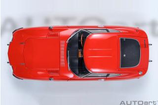 TOYOTA 2000GT 1967 (RED) 6 openings (4 standard openings + 2 auf beiden Seiten) AUTOart 1:18