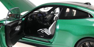 BMW M4 - 2024 - GREEN METALLIC Minichamps 1:18 Metallmodell mit zu öffnenden Hauben und Türen!