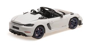 PORSCHE SPYDER RS - 2024 - WHITE W/ WEISSACH PACKAGE Minichamps 1:18 Metallmodell mit zu öffnenden Türen und Haube(n)