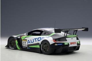 ASTON MARTIN V12 VANTAGE BATHURST 12HRS ENDURANCE RACE 2015 MACDOWALL/O`YOUNG/MUCKE #97 (COMPOSITE MODEL/2 DOOR OPENINGS) AUTOart 1:18