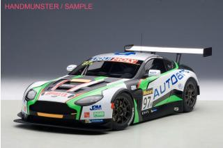 ASTON MARTIN V12 VANTAGE BATHURST 12HRS ENDURANCE RACE 2015 MACDOWALL/O`YOUNG/MUCKE #97 (COMPOSITE MODEL/2 DOOR OPENINGS) AUTOart 1:18