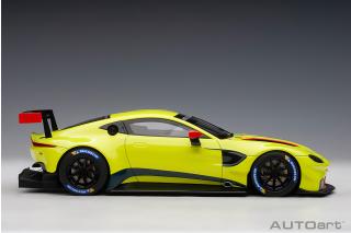Aston Martin Vantage GTE Le Mans Pro 2018 Presentation Car green AutoArt 1:18