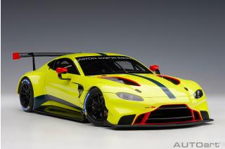 Aston Martin Vantage GTE Le Mans Pro 2018 Presentation Car green AutoArt 1:18