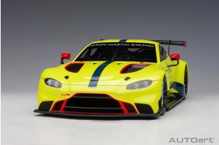 Aston Martin Vantage GTE Le Mans Pro 2018 Presentation Car green AutoArt 1:18