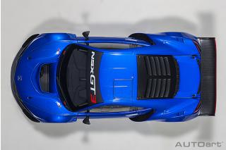 Honda NSX GT3 2018 hyper blue sealed body AutoArt 1:18