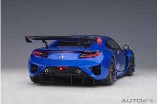 Honda NSX GT3 2018 hyper blue sealed body AutoArt 1:18