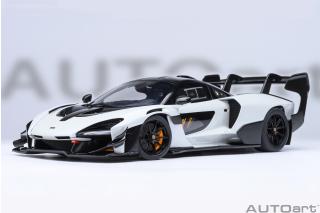 McLAREN SENNA GTR (silica white) 2019 (composite model) (2 opening)  AUTOart 1:18