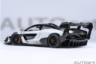 McLAREN SENNA GTR (silica white) 2019 (composite model) (2 opening)  AUTOart 1:18