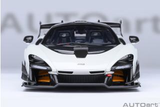 McLAREN SENNA GTR (silica white) 2019 (composite model) (2 opening)  AUTOart 1:18