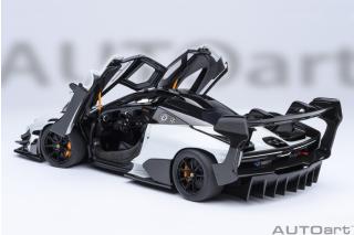 McLAREN SENNA GTR (silica white) 2019 (composite model) (2 opening)  AUTOart 1:18