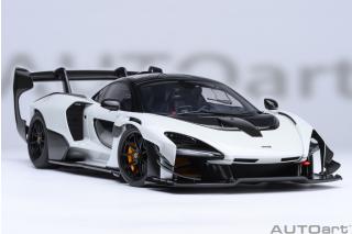 McLAREN SENNA GTR (silica white) 2019 (composite model) (2 opening)  AUTOart 1:18