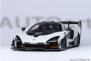 McLAREN SENNA GTR (silica white) 2019 (composite model) (2 opening)  AUTOart 1:18