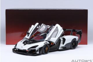 McLAREN SENNA GTR (silica white) 2019 (composite model) (2 opening)  AUTOart 1:18