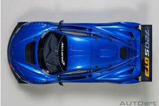 McLAREN 720S GT3 (AZURE BLUE) - sealed composite AUTOart 1:18