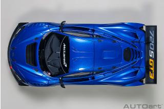 McLAREN 720S GT3 (AZURE BLUE) - sealed composite AUTOart 1:18