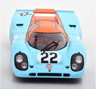 Porsche 917K No.22, 24h Le Mans 1970 Gulf Hobbs/Hailwood CMR 1:18 Metallmodell (Motorhaube... nicht zu öffnen!)