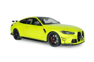 BMW M4 PERFORMANCE PARTS SAO PAOLO YELLOW 2025 S1814503 Solido 1:18 Metallmodell