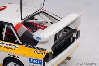 Audi Quattro S1 Rally Monte Carlo 1986 H. Mikkola/ A. Hertz #6 AutoArt 1:18