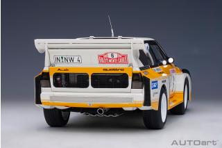 Audi Quattro S1 Rally Monte Carlo 1986 H. Mikkola/ A. Hertz #6 AutoArt 1:18