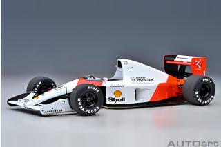 McLAREN HONDA MP4/6 1991 A.SENNA #1 (WITHOUT McLAREN LOGO) AUTOart 1:18 Composite