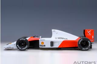 McLAREN HONDA MP4/6 1991 A.SENNA #1 (WITHOUT McLAREN LOGO) AUTOart 1:18 Composite