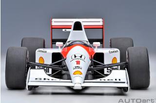 McLAREN HONDA MP4/6 1991 A.SENNA #1 (WITHOUT McLAREN LOGO) AUTOart 1:18 Composite