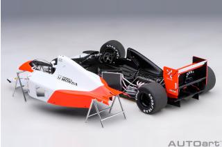 McLAREN HONDA MP4/6 1991 A.SENNA #1 (WITHOUT McLAREN LOGO) AUTOart 1:18 Composite