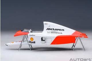 McLAREN HONDA MP4/6 1991 G.BERGER #2 (WITH McLAREN LOGO) AUTOart 1:18 Composite