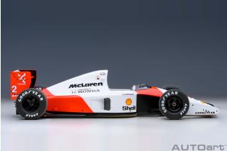 McLAREN HONDA MP4/6 1991 G.BERGER #2 (WITH McLAREN LOGO) AUTOart 1:18 Composite