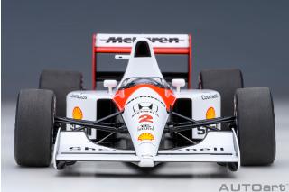 McLAREN HONDA MP4/6 1991 G.BERGER #2 (WITH McLAREN LOGO) AUTOart 1:18 Composite