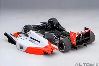 McLAREN HONDA MP4/6 1991 G.BERGER #2 (WITH McLAREN LOGO) AUTOart 1:18 Composite