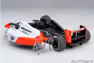 McLAREN HONDA MP4/6 1991 G.BERGER #2 (WITH McLAREN LOGO) AUTOart 1:18 Composite