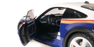 PORSCHE 911 DAKAR - 2022 - ROUGHROADS Minichamps 1:18 Metallmodell mit zu öffnenden Hauben und Türen!