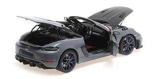 PORSCHE SPYDER RS - 2024 - GREY W/ WEISSACH PACKAGE Minichamps 1:18 Metallmodell mit zu öffnenden Türen und Haube(n)
