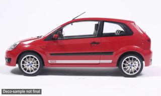Ford Fiesta, dunkelrot, 2007 MCG 1:18 Metallmodell, Türen und Hauben nicht zu öffnen