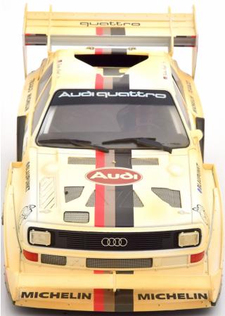 Audi Sport Quattro S1 Sieger Pikes Peak 1987 Röhrl DIRTY VERSION CMR Metallmodell 1:18 (2 Türen zu öffnen!