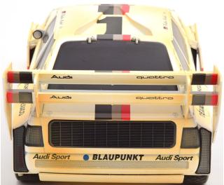 Audi Sport Quattro S1 Sieger Pikes Peak 1987 Röhrl DIRTY VERSION CMR Metallmodell 1:18 (2 Türen zu öffnen!