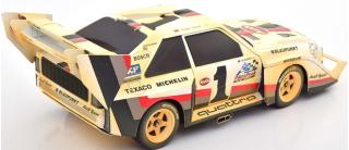 Audi Sport Quattro S1 Sieger Pikes Peak 1987 Röhrl DIRTY VERSION CMR Metallmodell 1:18 (2 Türen zu öffnen!