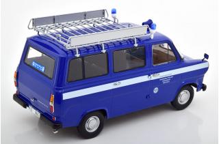 Ford Transit THW Köln 1965 mit Dachgepäckträger KK-Scale 1:18 Metallmodell (Türen, Motorhaube... nicht zu öffnen!)