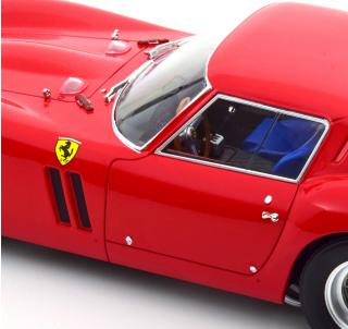 Ferrari 250 GTO 1962 rot   KK-Scale 1:18 Metallmodell (Türen, Motorhaube... nicht zu öffnen!)