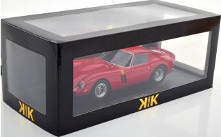 Ferrari 250 GTO 1962 rot   KK-Scale 1:18 Metallmodell (Türen, Motorhaube... nicht zu öffnen!)