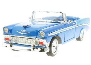 Chevrolet Bel Air metallic blau / hellblau 1956    Lucky Die Cast 1:18