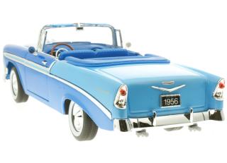 Chevrolet Bel Air metallic blau / hellblau 1956    Lucky Die Cast 1:18