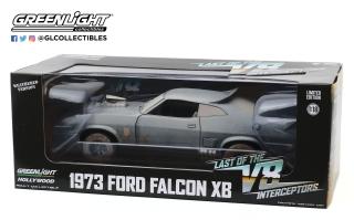 Ford Falcon XB 1973 Weathered Version *Last of the V8 Interceptors 1979*, black Greenlight 1:18