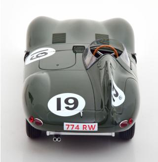 Jaguar D-Type Longnose Sieger 12h Sebring 1955 Hawthorn/Walters CMR 1:18 Metallmodell (Motorhaube... nicht zu öffnen!)