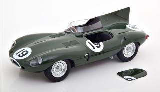 Jaguar D-Type Longnose Sieger 12h Sebring 1955 Hawthorn/Walters CMR 1:18 Metallmodell (Motorhaube... nicht zu öffnen!)